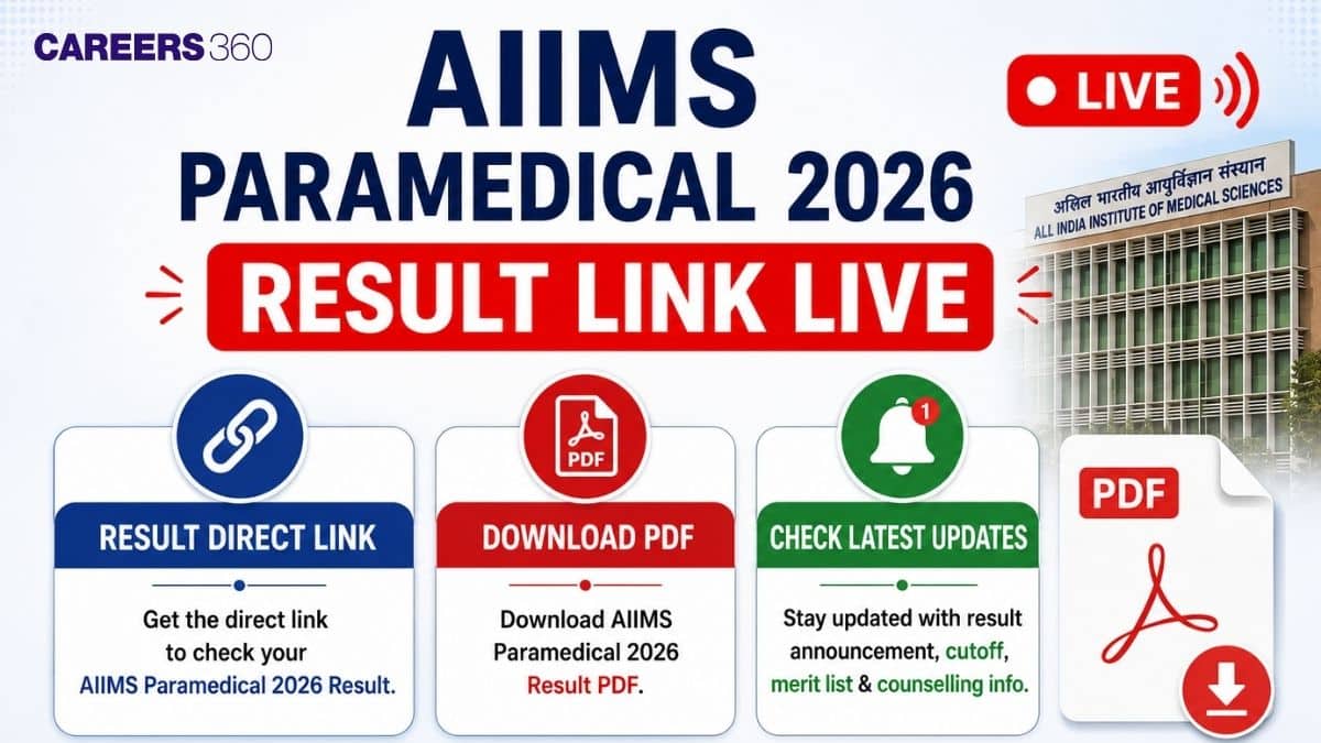 AIIMS Paramedical 2026 Result Link Live: Time, Download PDF at aiimsexams.ac.in
